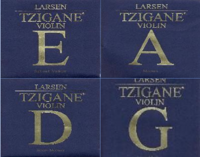 Larsen Tzigane Medium SATS Violinsträng E-Kula