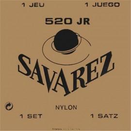 Savarez 520JR till klassisk nylonstr&auml;ngad gitarr, Sats med 6 str&auml;ngar