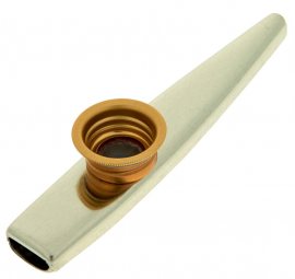 Metall-kazoo, l&auml;ngd ca 12 cm