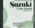 Suzuki Cello volym 1&2 CD-skiva