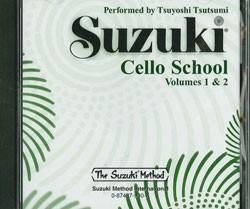 CD-skiva till Suzuki celloskola 1 & 2